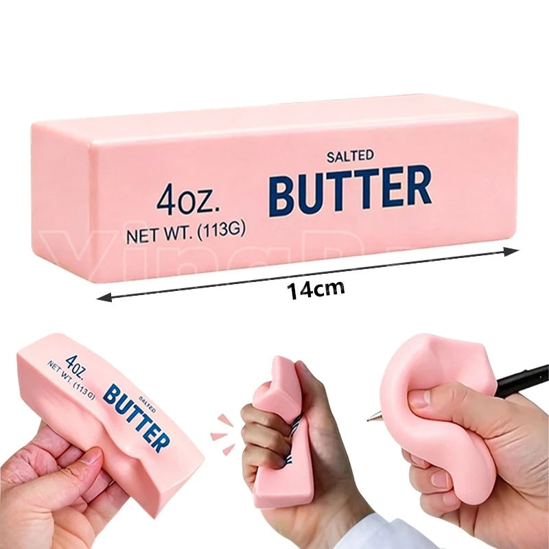 Butter-Stick Squishy – weiches Knet-Spielzeug