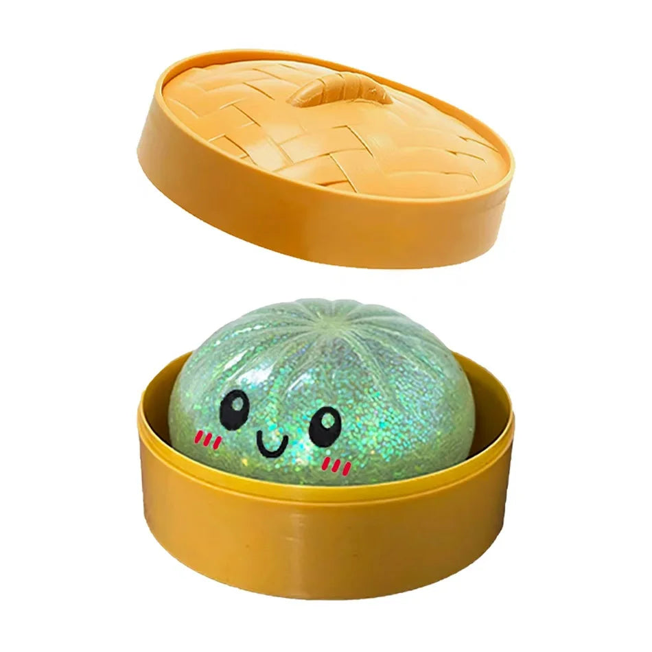 Dumpling Squishy – weiche Knödel-Figur zum Kneten