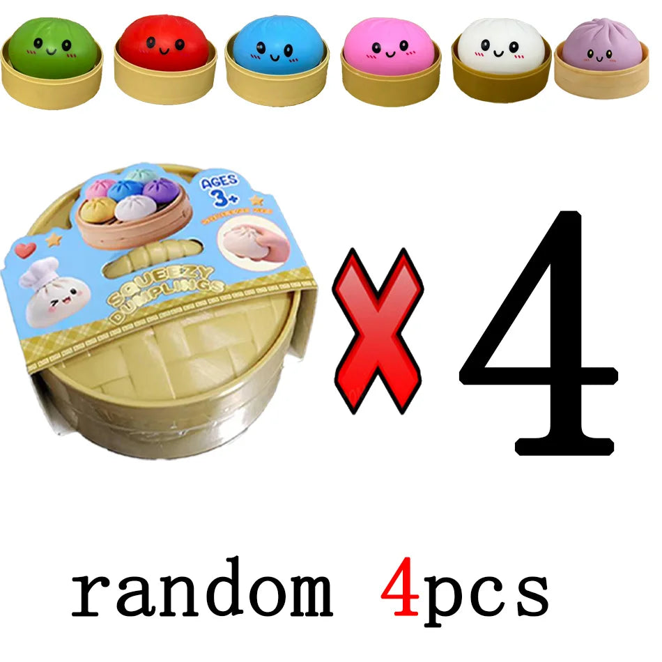 Dumpling Squishy – weiche Knödel-Figur zum Kneten