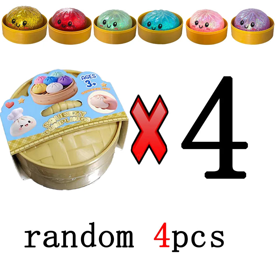 Dumpling Squishy – weiche Knödel-Figur zum Kneten