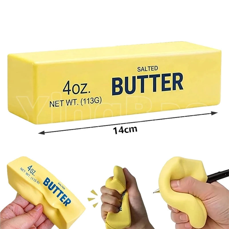 Butter-Stick Squishy – weiches Knet-Spielzeug