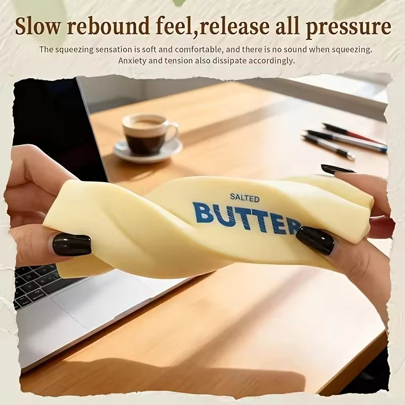 Butter-Stick Squishy – weiches Knet-Spielzeug