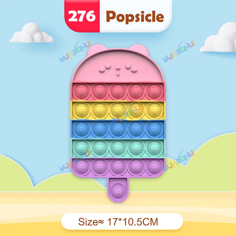 Pop It Fidget – Bunte Noppen zum Drücken