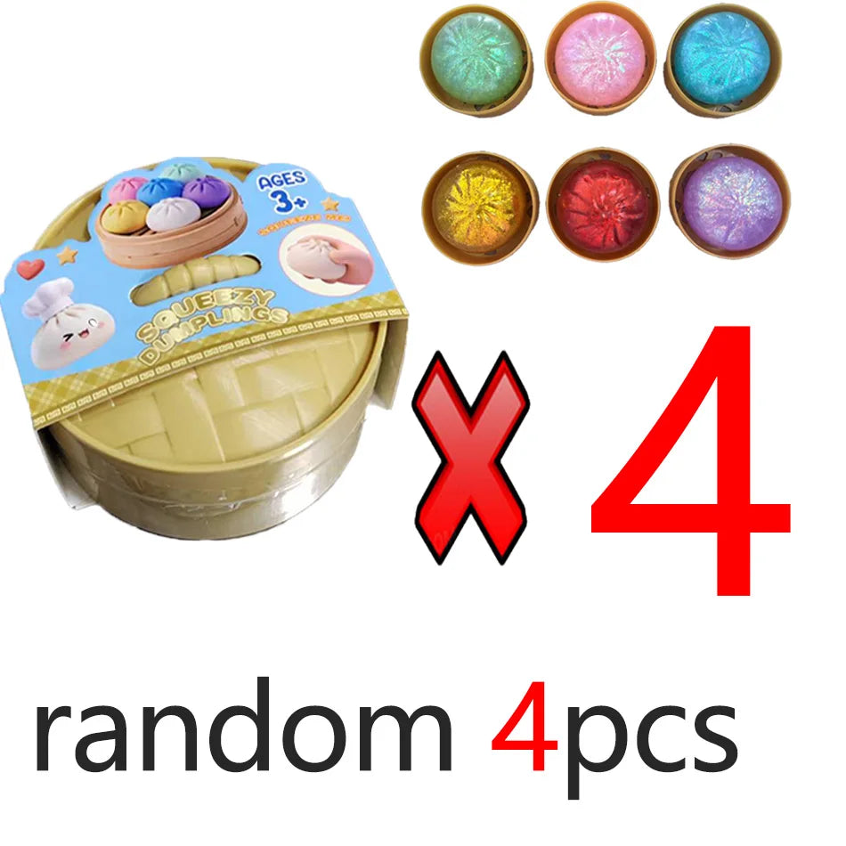 Dumpling Squishy – weiche Knödel-Figur zum Kneten