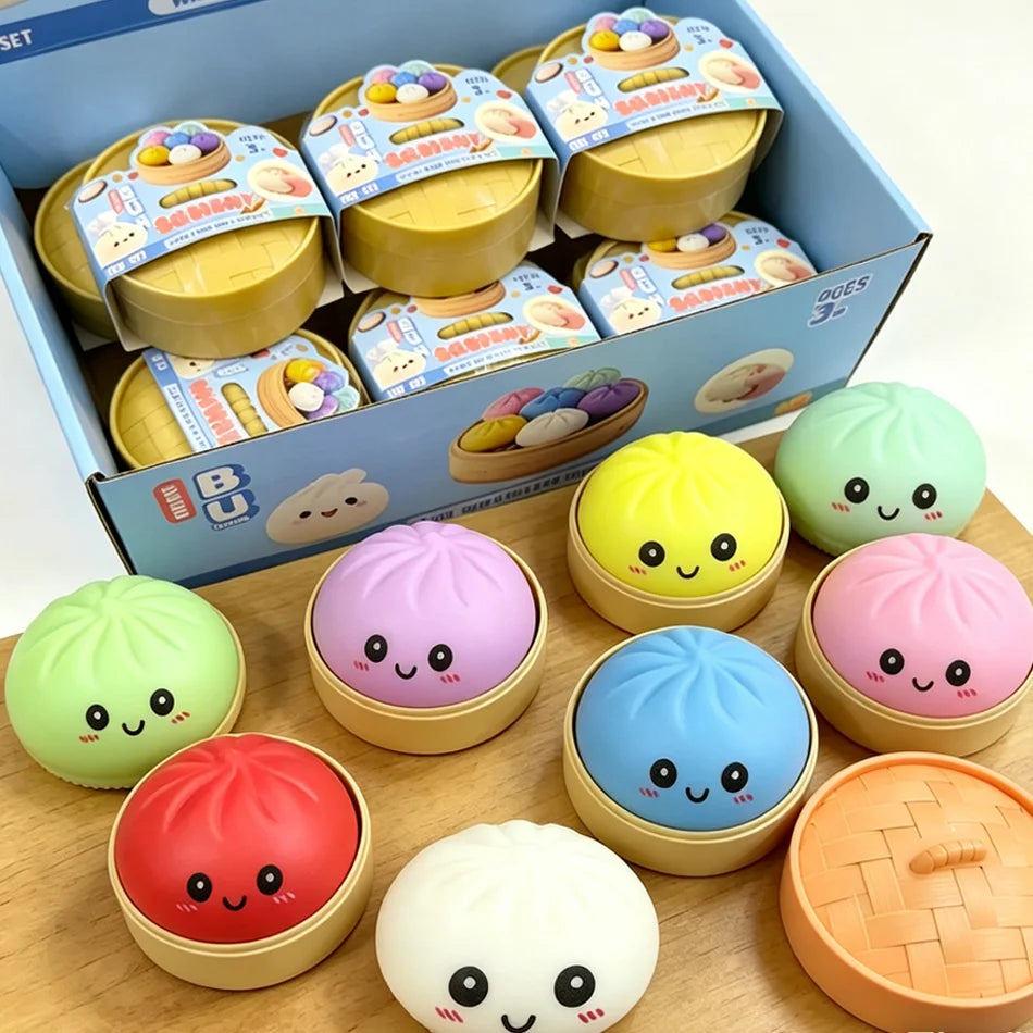 Dumpling Squishy – weiche Knödel-Figur zum Kneten