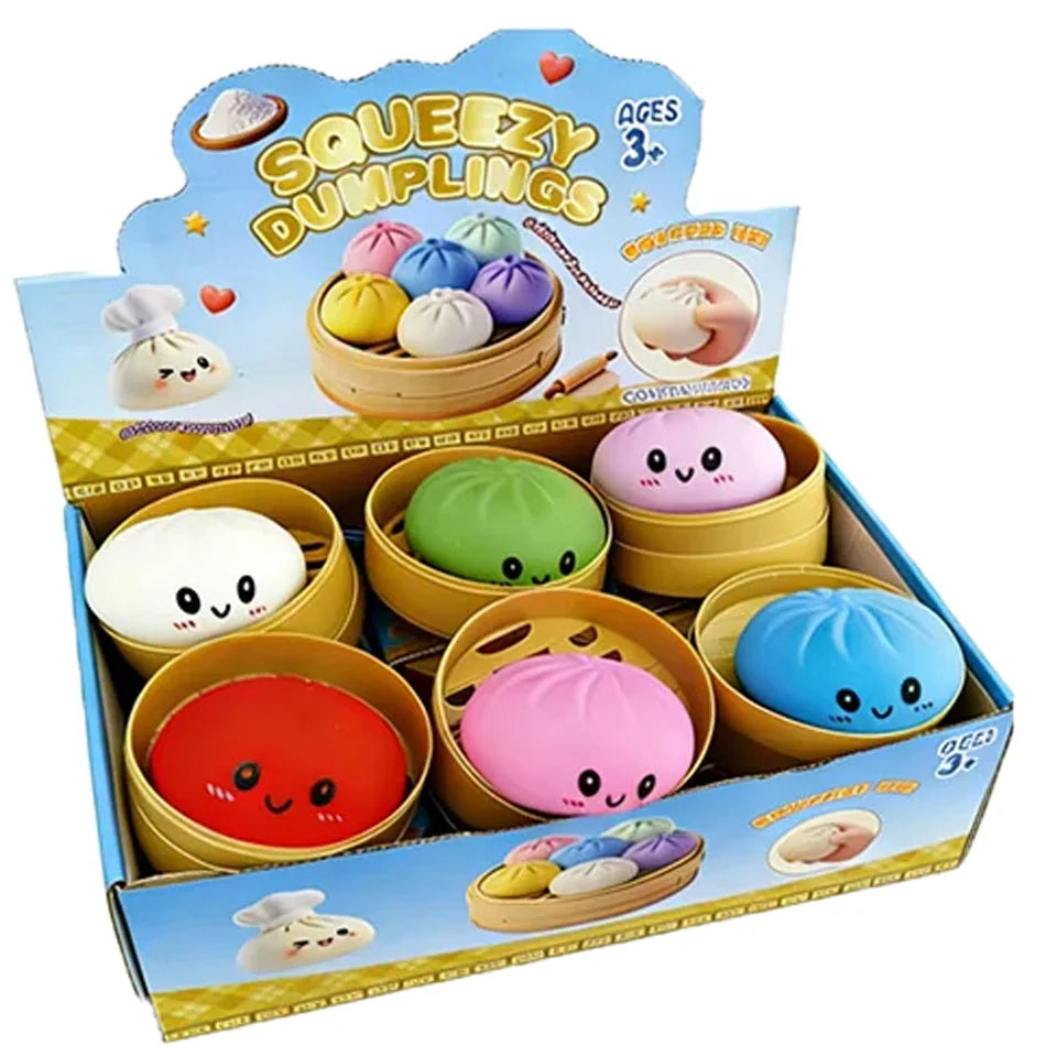 Dumpling Squishy – weiche Knödel-Figur zum Kneten